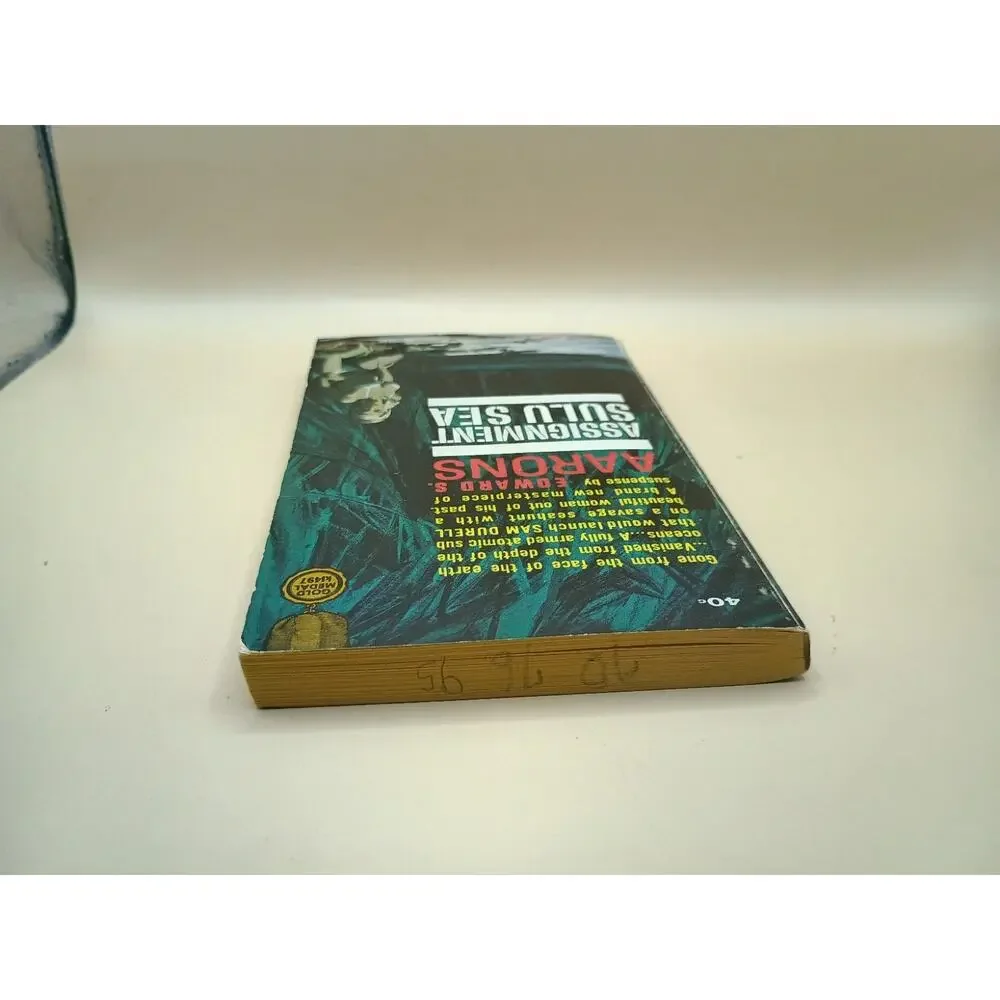 Edward S Aarons Assignment Sulu Sea Gold Medal K1497 1964 Vintage Paperback PB